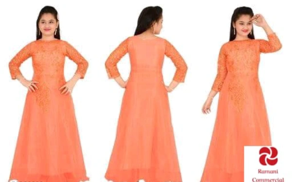 Stylish Girls Ethnic Gowns - 7 to 15 Years